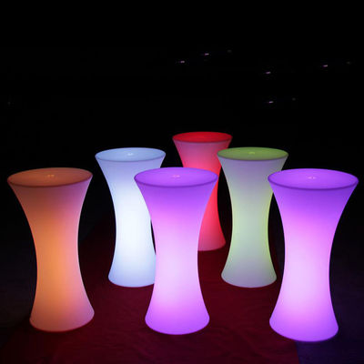 Luce a LED personalizzata Tavola da cocktail illuminata ricaricabile