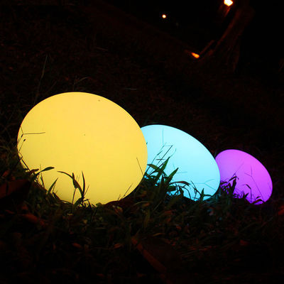 Piscine a LED luci luminose palla impermeabile galleggiante 16 colori mutevoli