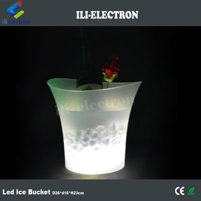 Venditore caldo, secchio di ghiaccio di plastica a led per champagne.