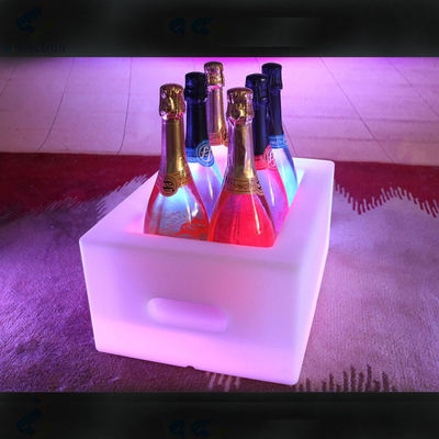 16 colori variabili PE Plastica LED Ice Bucket IP65 Acqua resistente Per Birra Champagne