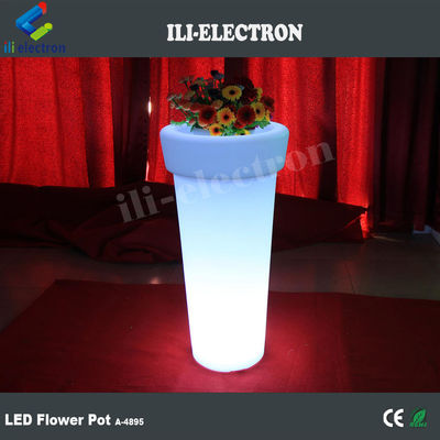 Vaso da fiore in plastica a LED