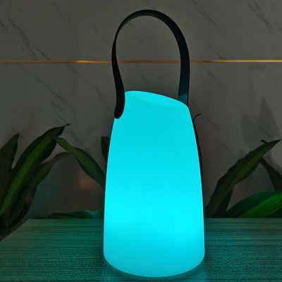 Lampada portatile a LED in plastica con telecomando wireless per giardino