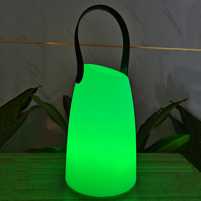 Lampada portatile a LED in plastica con telecomando wireless per giardino