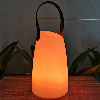 Lampada portatile a LED in plastica con telecomando wireless per giardino