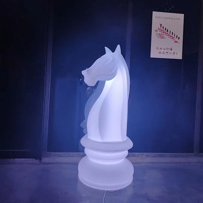 Cavallo di mare Cambiare forma colore luce da giardino luce a LED di plastica ricaricabile