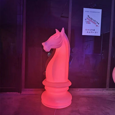 Cavallo di mare Cambiare forma colore luce da giardino luce a LED di plastica ricaricabile