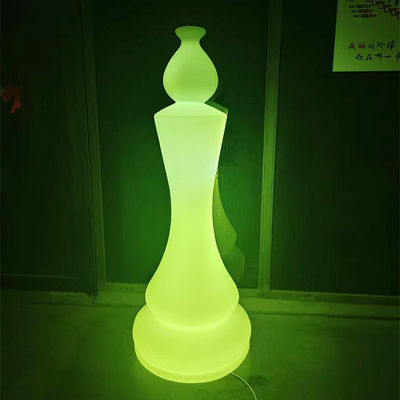Lampade da giardino a forma di scacchi a LED ricaricabili in plastica AC 85-265V