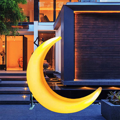 Luci di giardino a forma di luna a LED 16 colori mutevoli