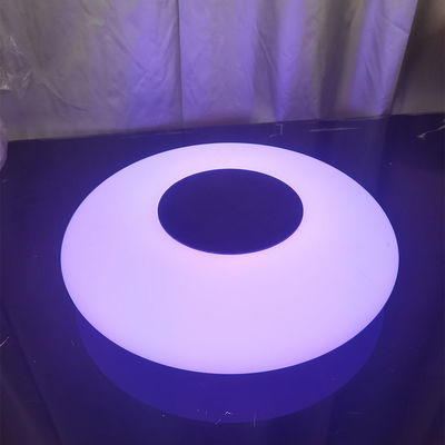 LED UFO forma piscina luci luminose a energia solare per ornamento giardino