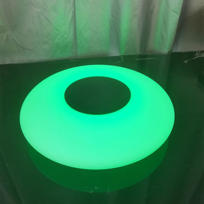 LED UFO forma piscina luci luminose a energia solare per ornamento giardino