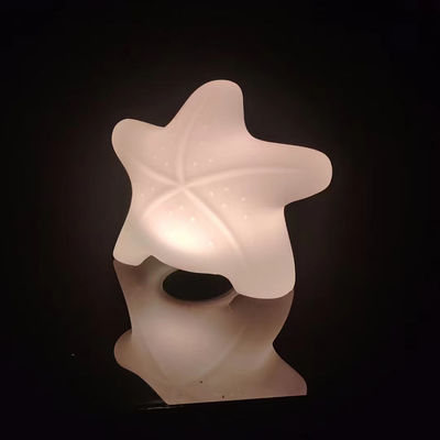 Lampade decorative a led ricaricabili per giardini domestici di stelle di mare