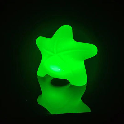 Lampade decorative a led ricaricabili per giardini domestici di stelle di mare