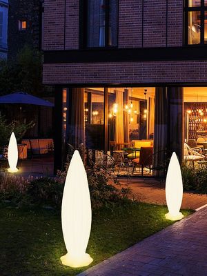 lampada a LED in plastica senza fili per uso interno