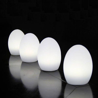 Lampade a LED a forma di uovo senza fili, lampada Egg Mood per club notturno all' aperto