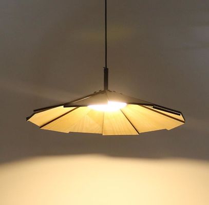 Di buona qualità pendente murale interno bambù legno camera da letto rattan lampada ombra lampade fatte a mano