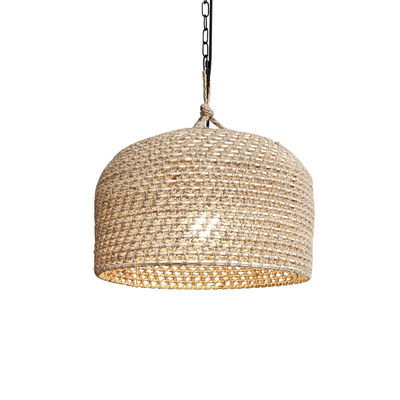 3500K Creative Rattan Pendant Light Switch Control Per Soggiorno
