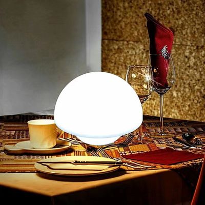 Lampada da tavolo a forma di fungo ricaricabile 4100K Bianco neutro