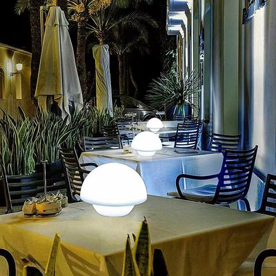 Lampada da tavolo a forma di fungo ricaricabile 4100K Bianco neutro
