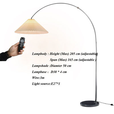 Controllo dell'interruttore di luci di bambù a rattan a LED dimmabile