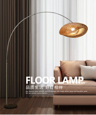 La migliore qualità di decorazione moderna in metallo stand led stand lettura lampada creativa di pesca lampada a pavimento