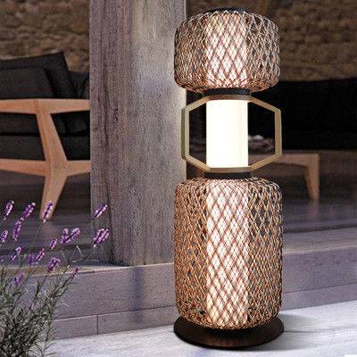 Lampada di rattan decorativa 3500K CCT per hotel residenziale