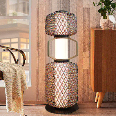 Lampada di rattan decorativa 3500K CCT per hotel residenziale