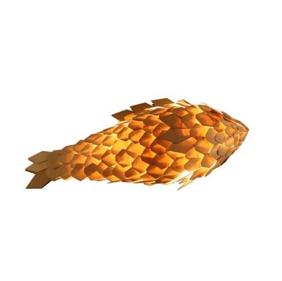 Creativo Lampada appesa design pesce candelabro Lampada pendente