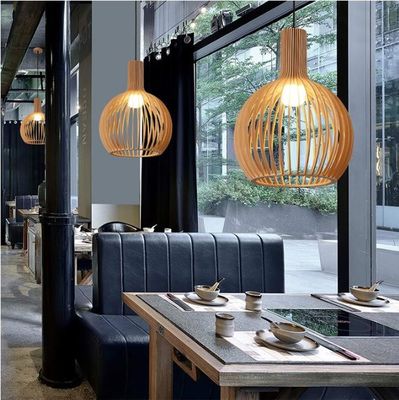Cage per uccelli Pendente di rotino lampadario 3500K Bianco caldo per bar ristorante