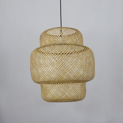 lampada a sospensione fatta a mano - Lanterna in bambù - Lampada decorativa in bambù appesa