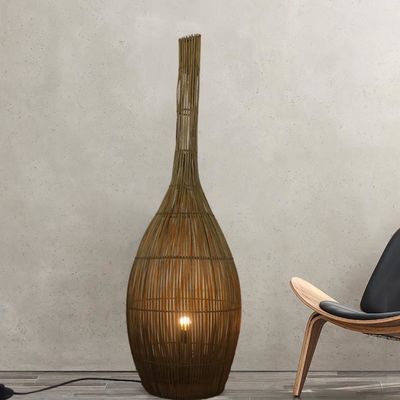 3500K Lampade da pavimento di rotino artistico luce per hotel Club soggiorno