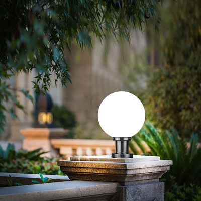 Lampada a sfera fluorescente impermeabile alimentata solare Con 20cm 25cm 30cm Dimensione