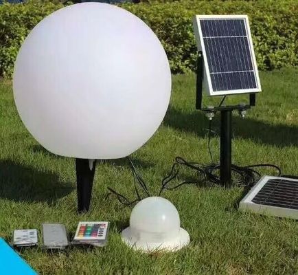 1000 mAh batteria solare 1.2 w Pin Sfera di energia solare per giardino