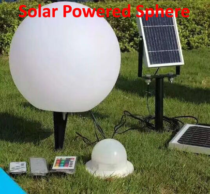 1000 mAh batteria solare 1.2 w Pin Sfera di energia solare per giardino
