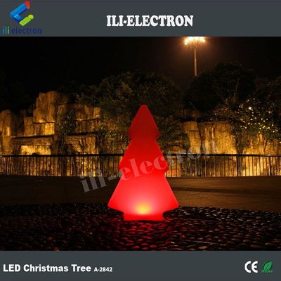 Albero di Natale di plastica a led