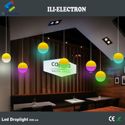 lampadario in plastica decorativo colorato a controllo remoto