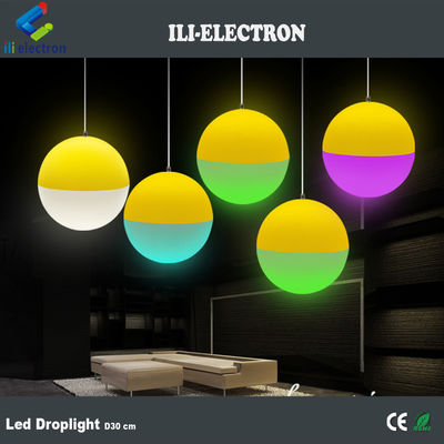 lampadario in plastica decorativo colorato a controllo remoto