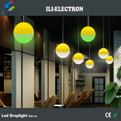 lampadario in plastica decorativo colorato a controllo remoto