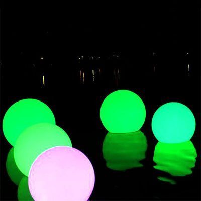 Plastico impermeabile Led Glow Ball colore personalizzato