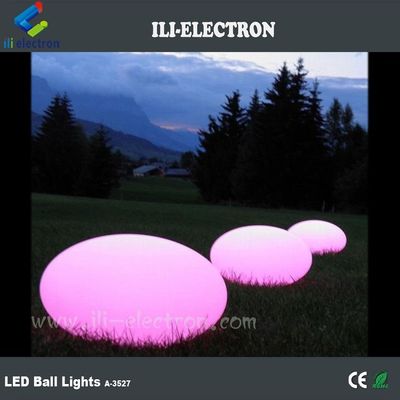 Plastico impermeabile Led Glow Ball colore personalizzato