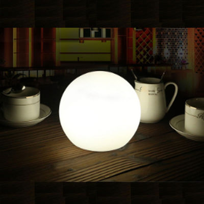 sfera di illuminazione a led di plastica che cambia colore