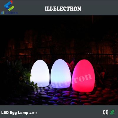 Controllo a distanza Luce notturna a forma di uovo IP65 impermeabile PE Materiale plastico