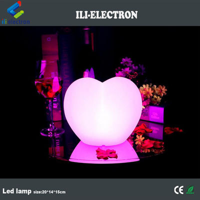 Lampada a forma di pesco a LED in plastica a telecomando con batteria al litio ricaricabile