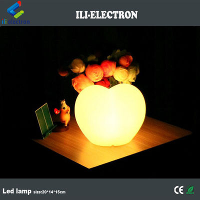Lampada a forma di pesco a LED in plastica a telecomando con batteria al litio ricaricabile
