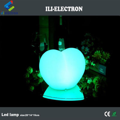 Lampada a forma di pesco a LED in plastica a telecomando con batteria al litio ricaricabile