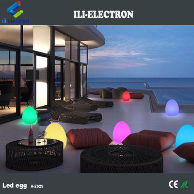 Lampada da tavolo esterna IP65 a forma di uovo con telecomando ricaricabile
