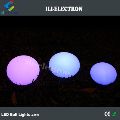 Decorazione di festa di nozze sfera di plastica a led