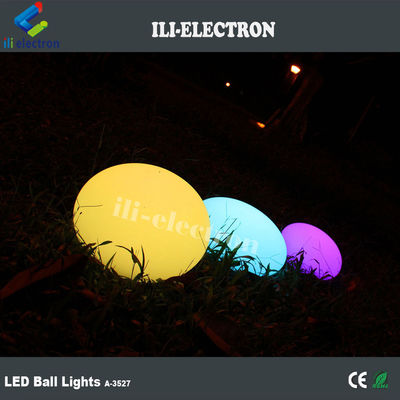 Decorazione di festa di nozze sfera di plastica a led