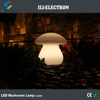 lampada da tavolo luminosa a forma di fungo in PE di plastica