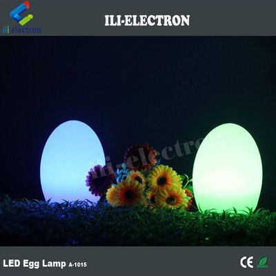 Carica USB Lumi a LED a forma di uovo di plastica wireless con batteria al litio ricaricabile