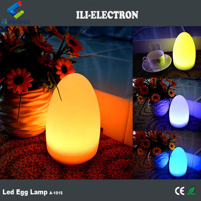 Carica USB Lumi a LED a forma di uovo di plastica wireless con batteria al litio ricaricabile